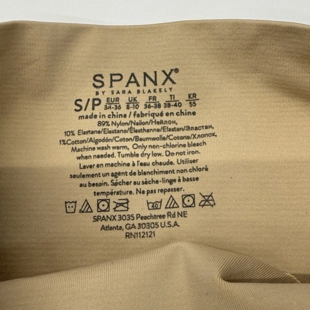 (3) SPANX BY SARA BLAKELY Everyday Shaping Brief Panties Nude, Size Small *READ* - Picture 5 of 9
